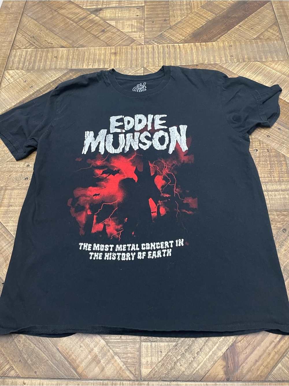 Stranger Things Season 4 Eddie Munson "Most Metal Concert" Graphic T-Shirt